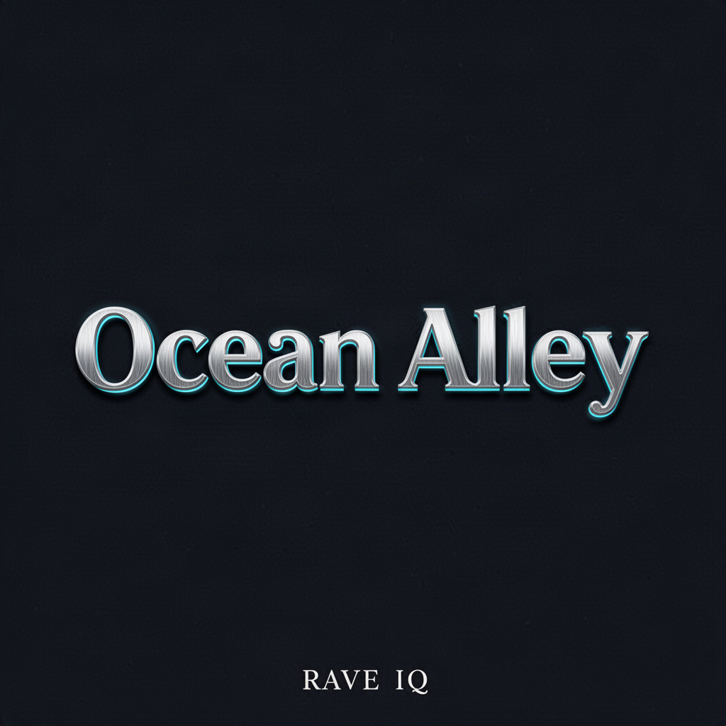 Original artist-name artwork for Ocean Alley