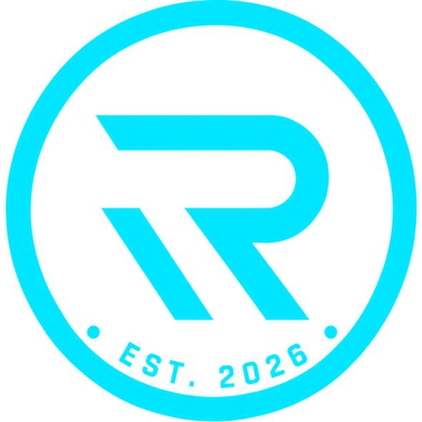 RAVE IQ approved cold-cyan emblem