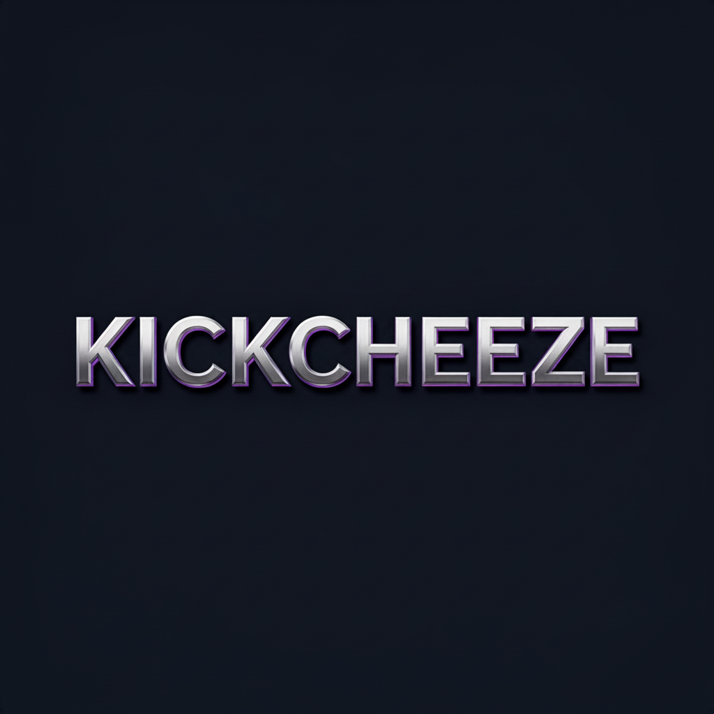 Original artist-name artwork for KICKCHEEZE