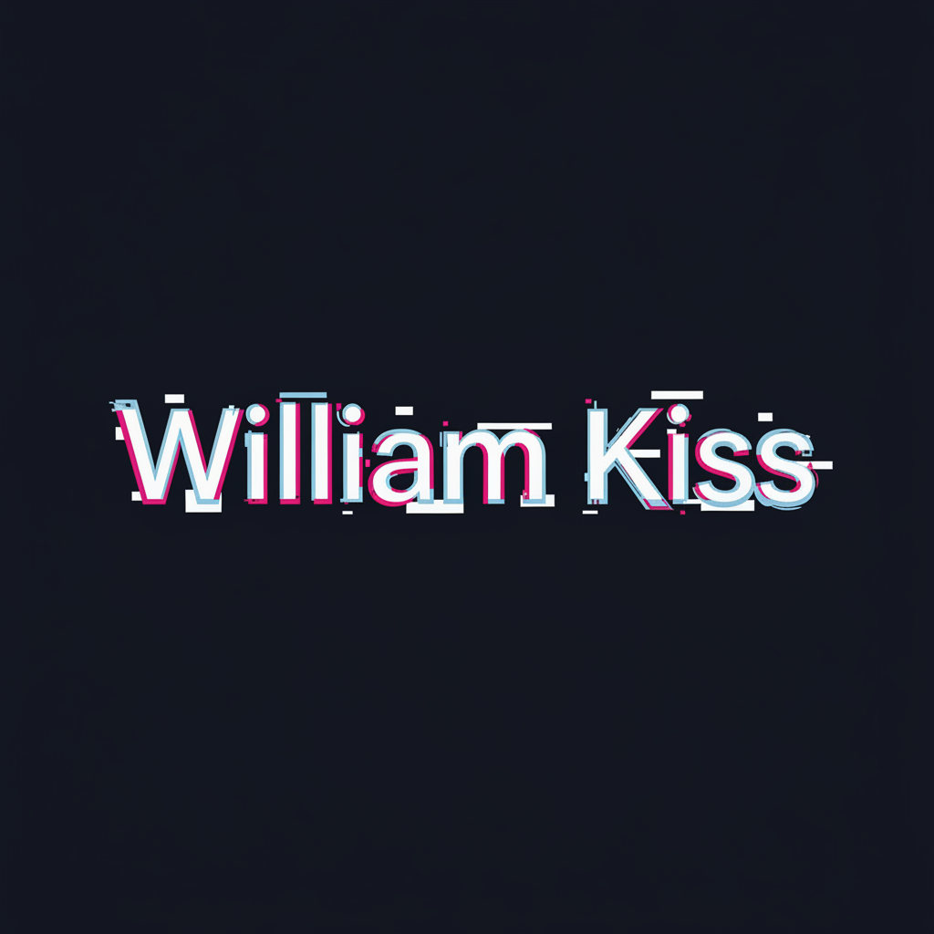Original artist-name artwork for William Kiss
