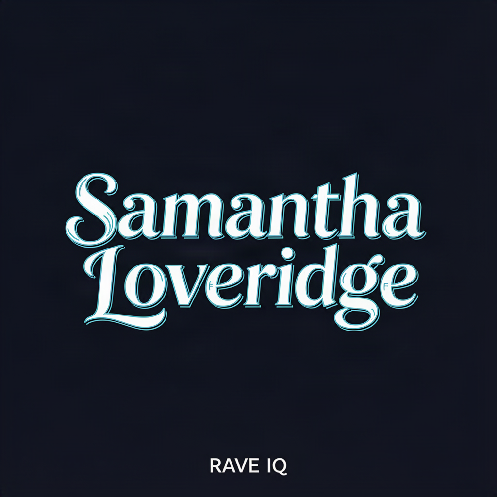 Original artist-name artwork for Samantha Loveridge